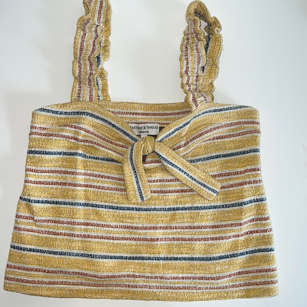 Madewell Crop-Top Knit Fabric